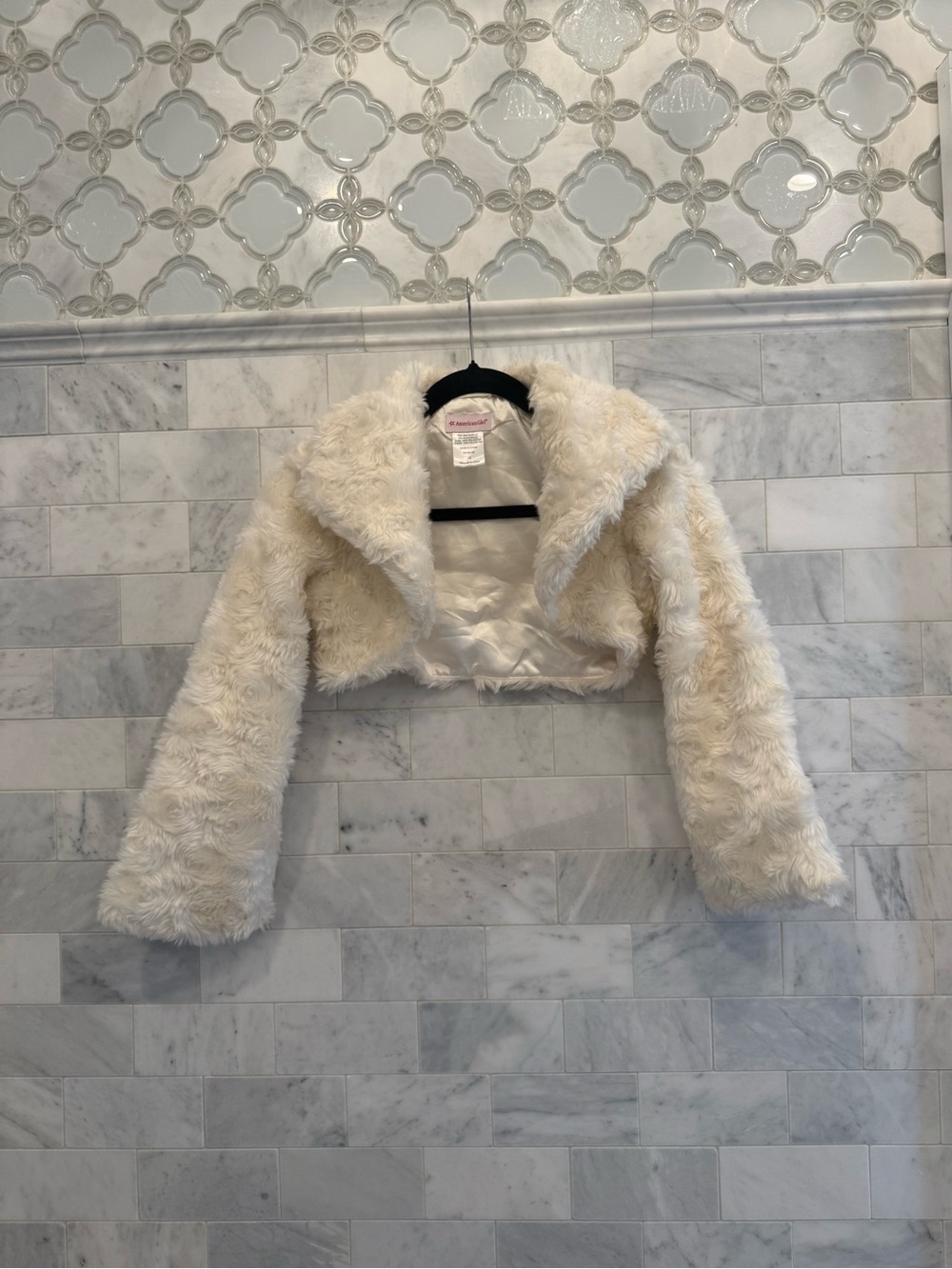 Faux-Fur formal jacket, American Girl for GIRLS